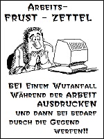 Arbeitsfrust